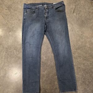 Buffalo David Bitton Men's Slim Jeans in Deep Blue